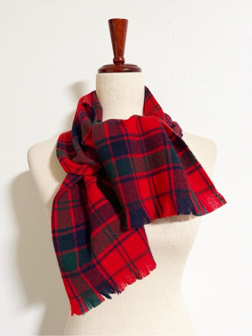 The Woollen Mill Scottish Tartan Plaid Lambswool Scarf